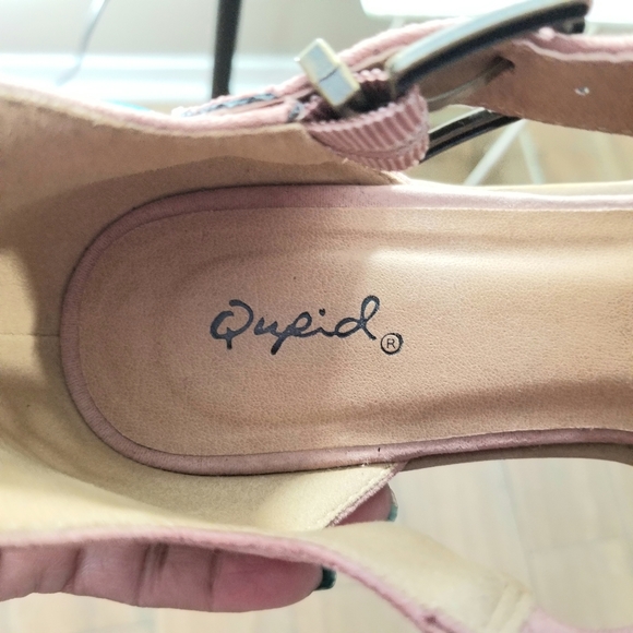 NWOT Qupid Womans Rose Colored Booties Sz.8 - Picture 5 of 6